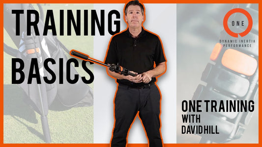 Speed basics with ONE - a new golf swing training aid