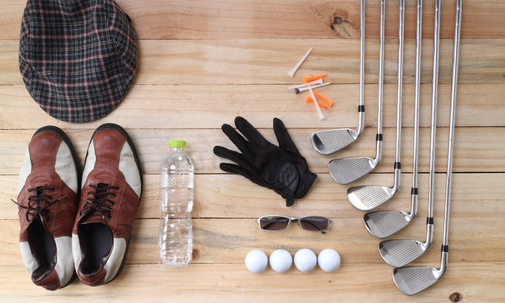 golf shoes and accessories